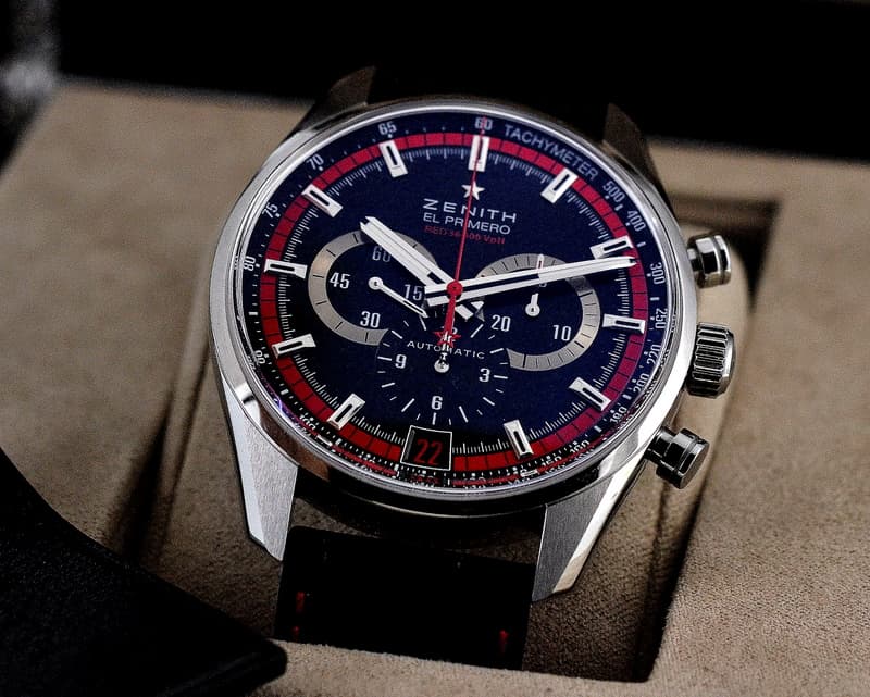 Zenith El Primero Chronograph Black / Red Dial