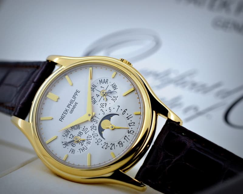 Patek Philippe Perpetual Calendar 18K Yellow Gold