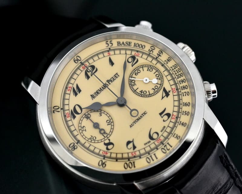 Audemars Piguet Jules Audemars Chronograph 18K White Gold