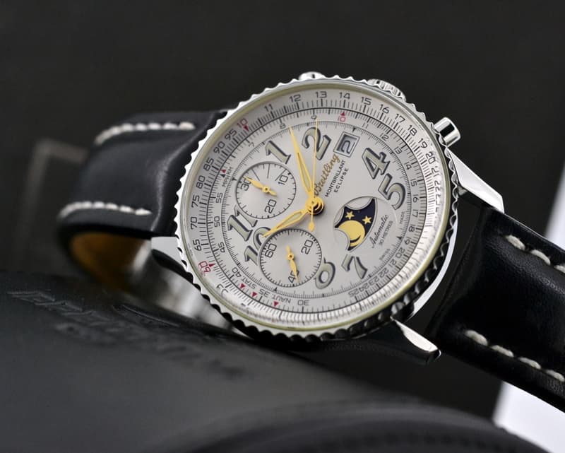Breitling Navitimer Montbrillant Eclipse SS / Strap