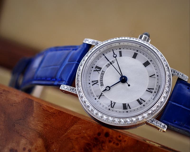 Breguet Classique Automatic 18K White Gold / Diamond MOP