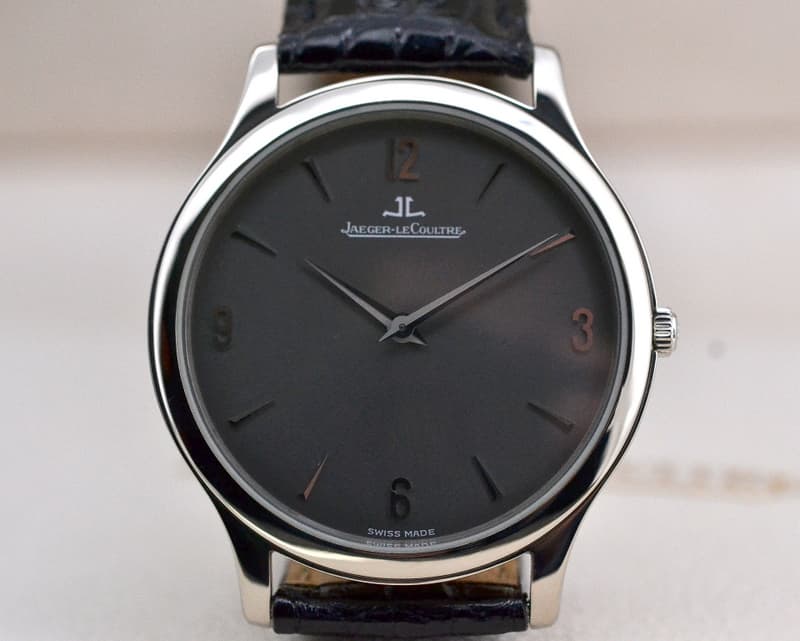 Jaeger LeCoultre Ultra Thin Manual Wind 18K White Gold