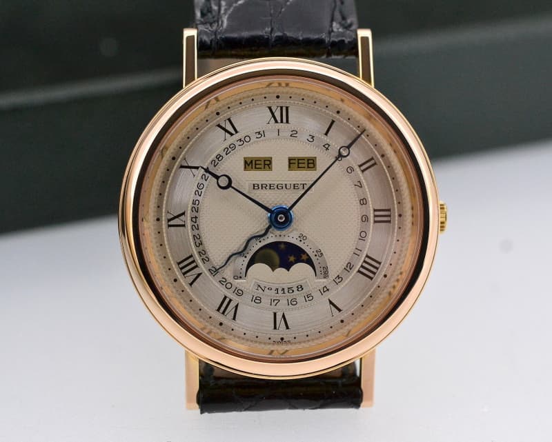 Breguet Serpentine Triple Date Moon 18K Rose Gold
