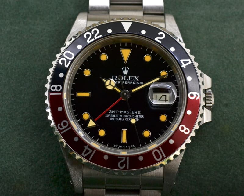 Rolex GMT Master "FAT LADY" Red / Black