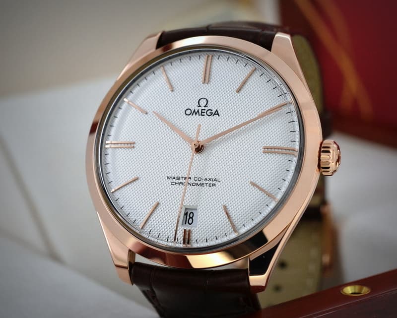 Omega DeVille Tresor 18K Rose Gold