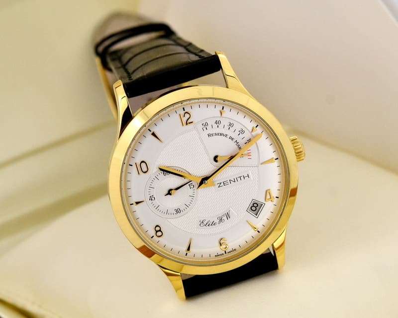 Zenith Class Elite Reserve de Marche 18K Yellow Gold