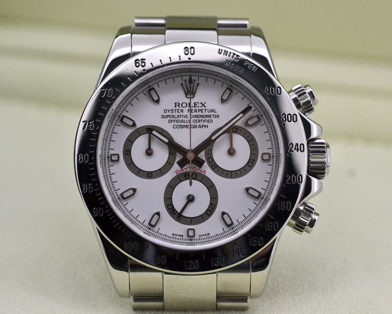 Rolex Daytona SS White Dial