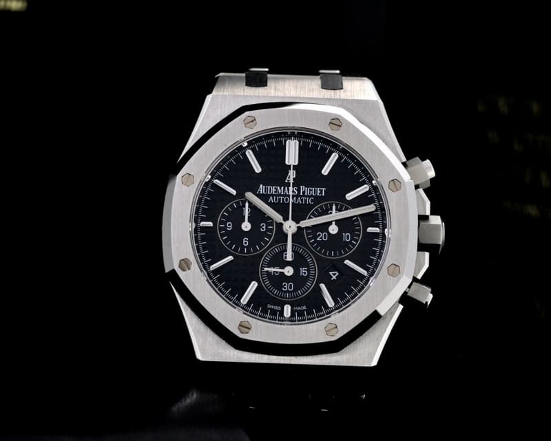 Audemars Piguet Royal Oak Chronograph Black Dial SS 41MM