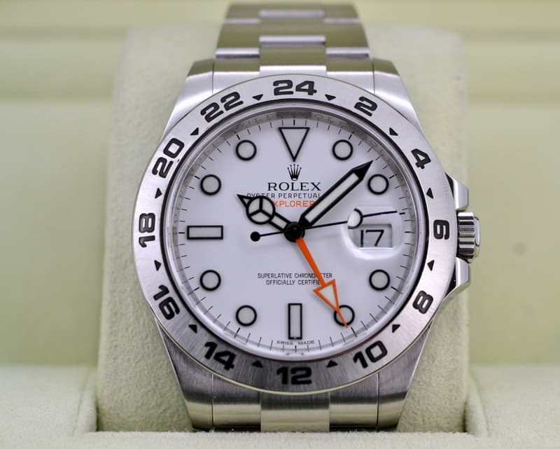 Rolex Explorer II White Dial