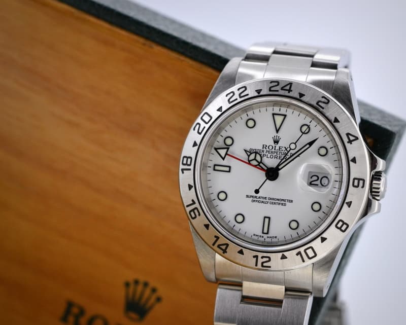 Rolex Explorer II White Dial