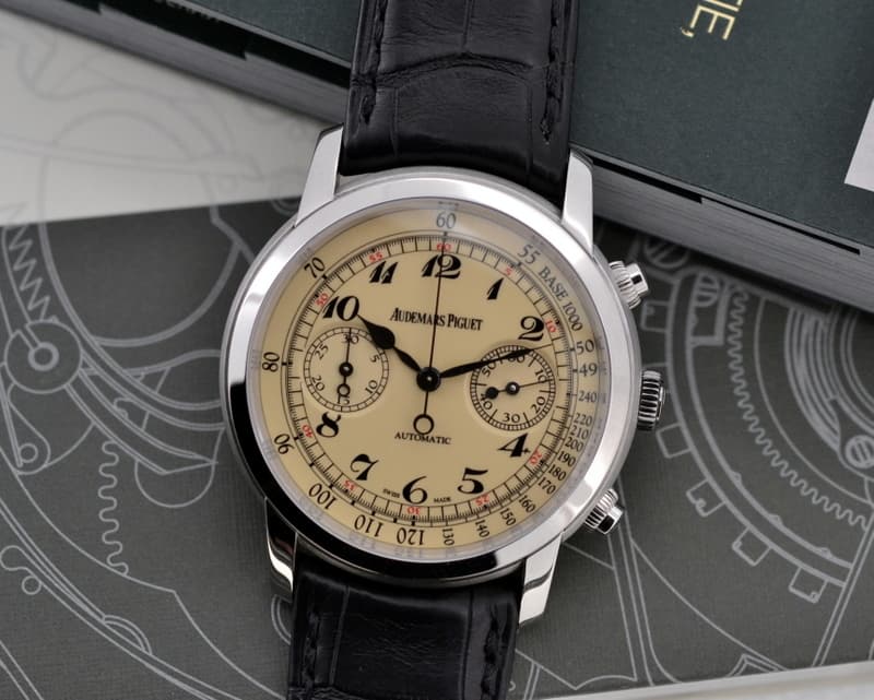 Audemars Piguet Jules Audemars Chronograph 18K White Gold