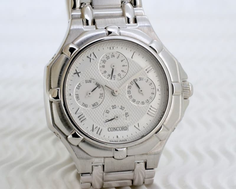 Concord Saratoga 18K White Gold Automatic