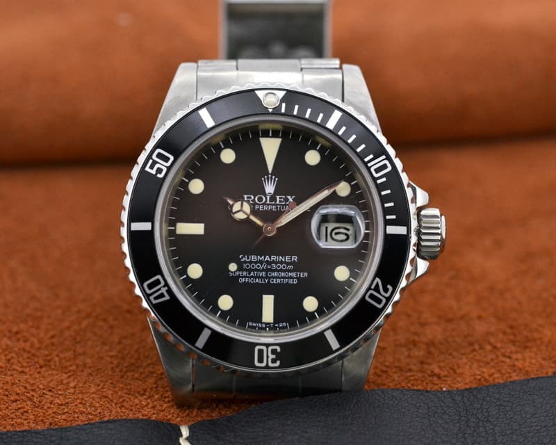 Rolex Submariner SS Black Matte Dial