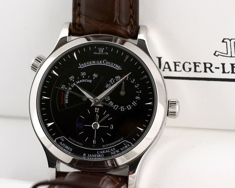 Jaeger-LeCoultre Master Geographic SS Black