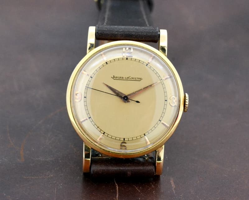 Jaeger-LeCoultre Vintage Manual Wind Mid Size 18K Rose Gold