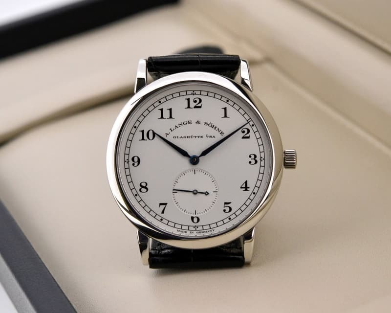 A. Lange and Sohne 1815 Platinum Silver Dial