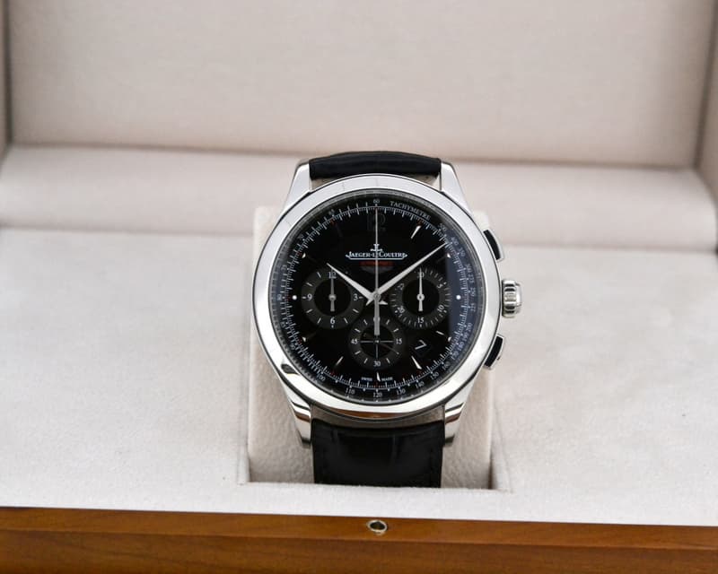 Jaeger-LeCoultre Master Chronograph Aston Martin SS Black Dial