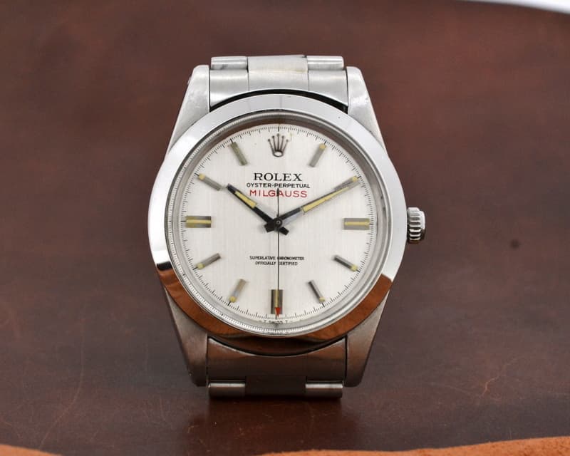 Rolex Vintage Milgauss Silver Dial