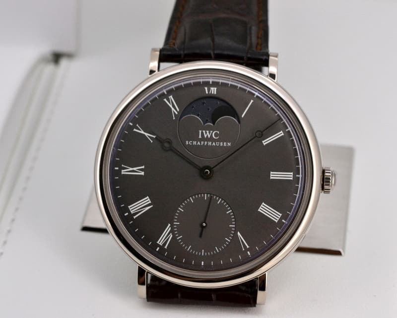 IWC Portofino Vintage Collection Moon 18K White Gold