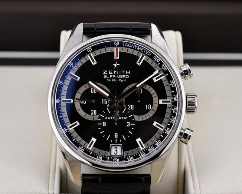Zenith El Primero Chronograph Black Dial