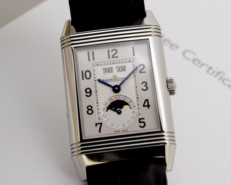 Jaeger-LeCoultre Reverso Grande Calendar SS Silver Dial