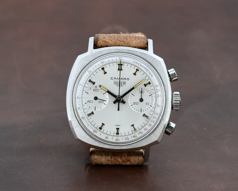 Heuer Vintage Camaro Chronograph Circa 1970