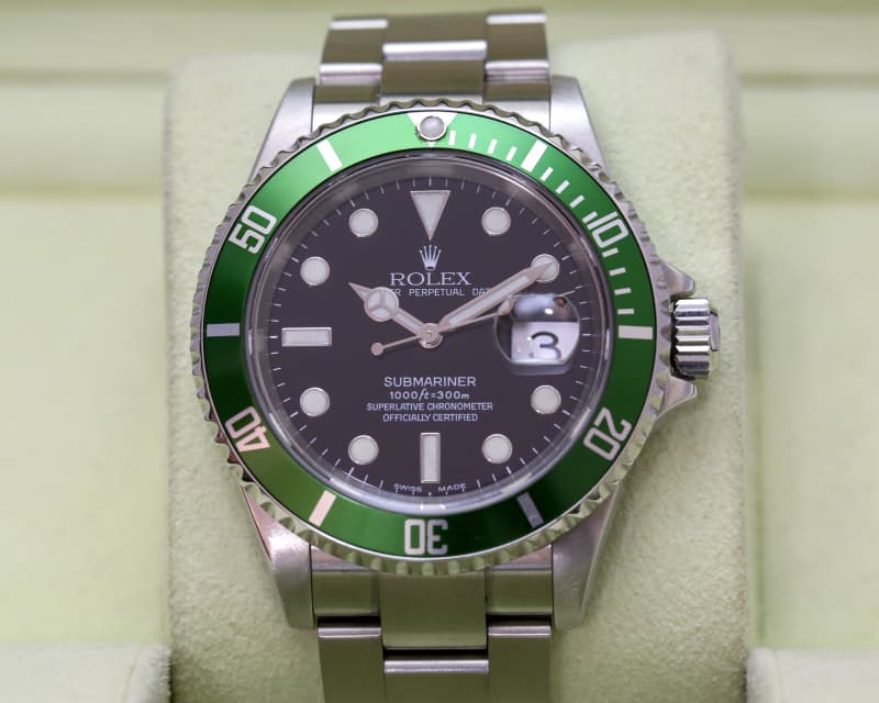 Rolex Submariner 50th Anniversary SS Green Bezel