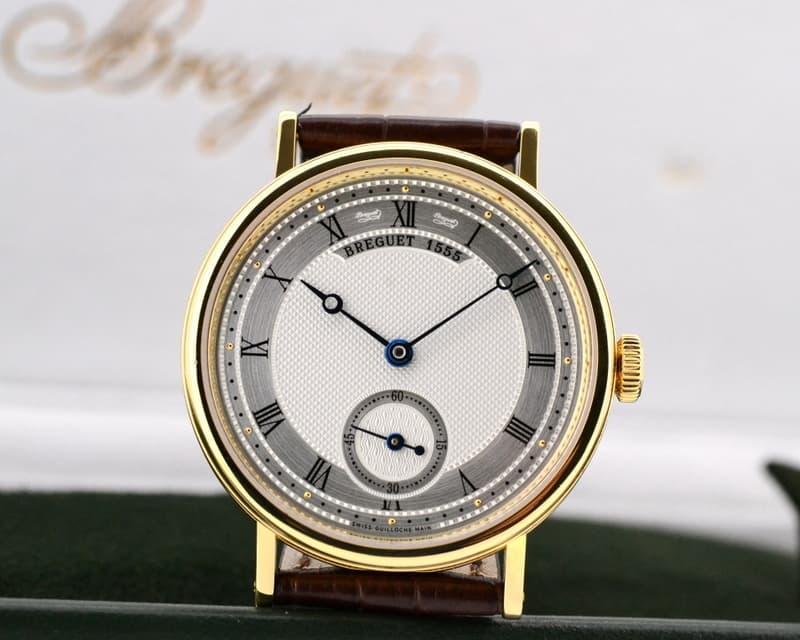 Breguet Classic Manual Wind Power Reserve 18K Yellow Gold