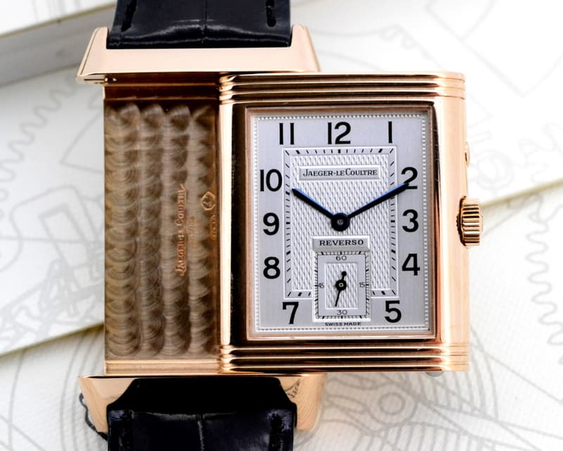 Jaeger LeCoultre Reverso Duo 18K Rose Gold