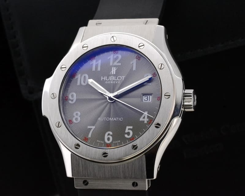Hublot Automatic Grey Dial SS / Rubber