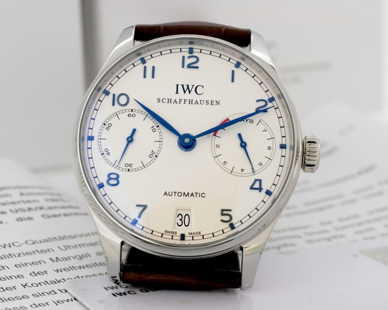 IWC Portuguese 7 Day Automatic SS