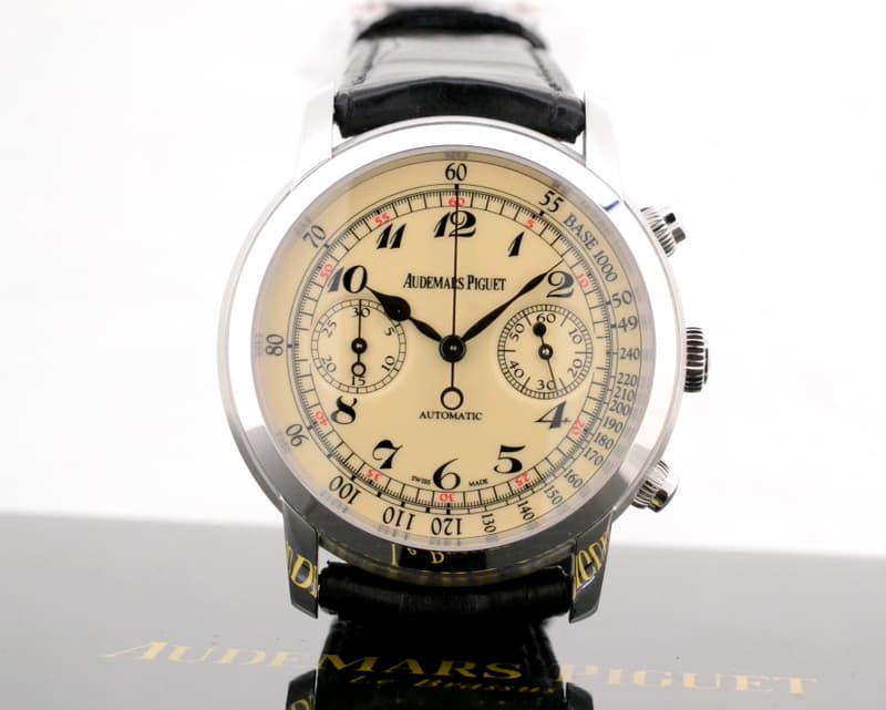 Audemars Piguet Jules Audemars Chronograph 18K White Gold