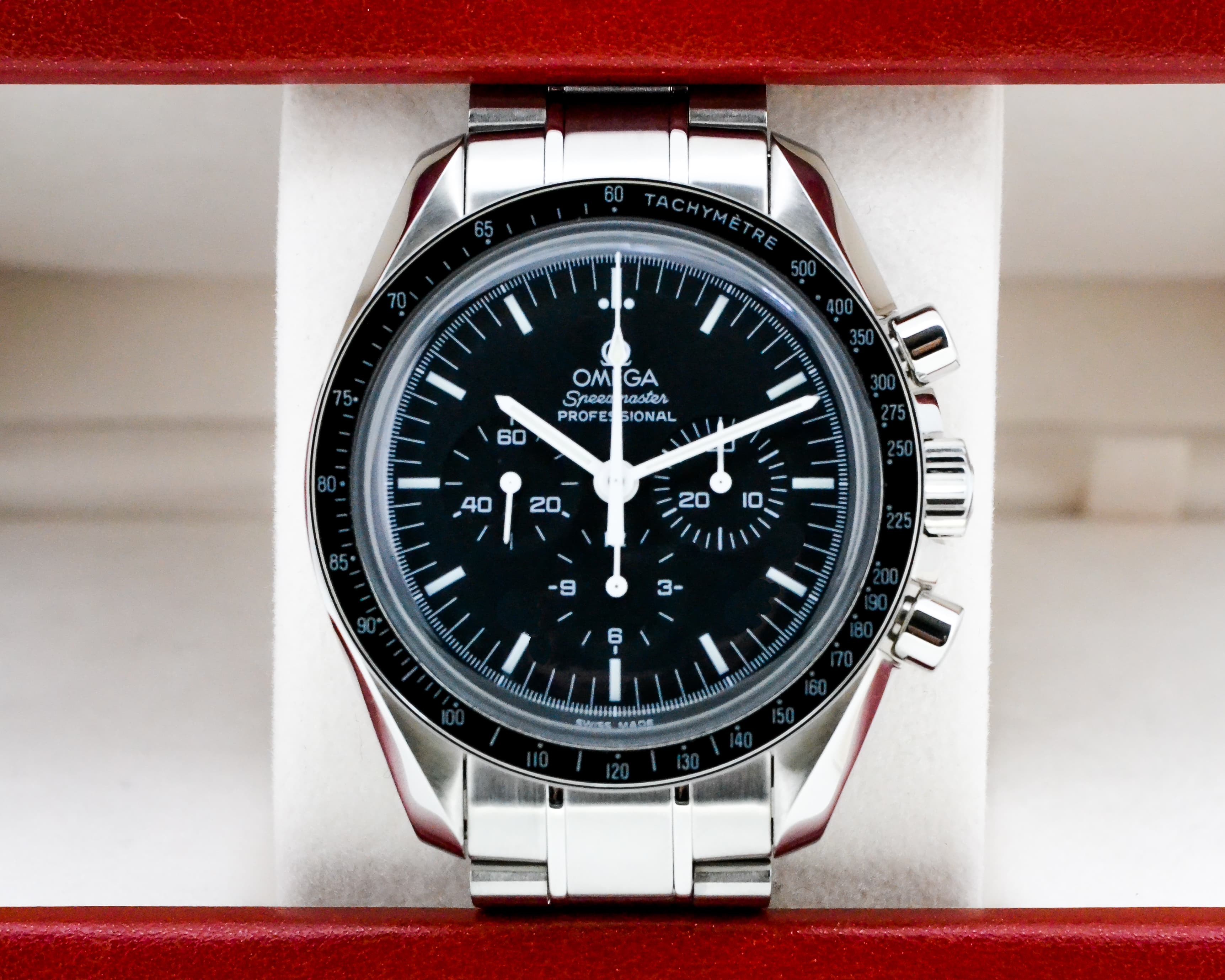 Omega Speedmaster Professional Black Dial SS / SS