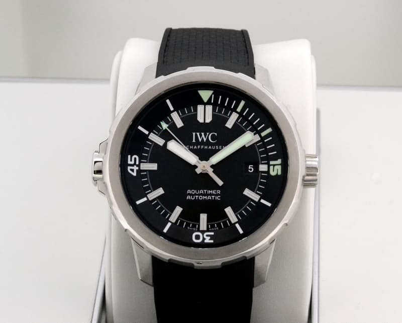 IWC Aquatimer Automatic Black Dial SS / Rubber