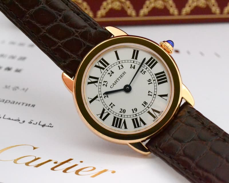 Cartier Ronde Solo Quartz 18K Rose Gold 29MM