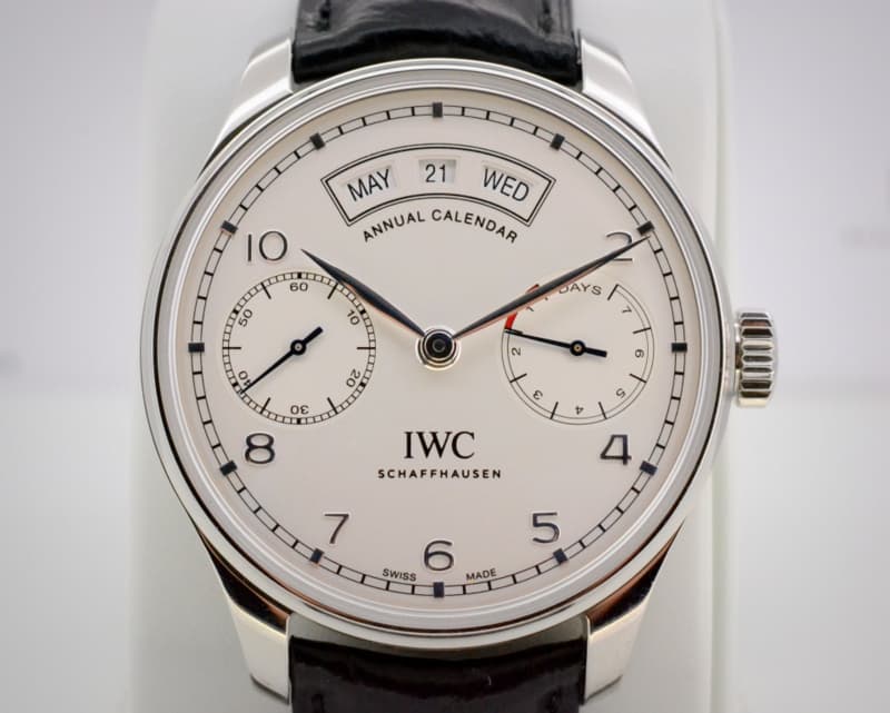 IWC Portuguese Annual Calendar SS Silver Dial
