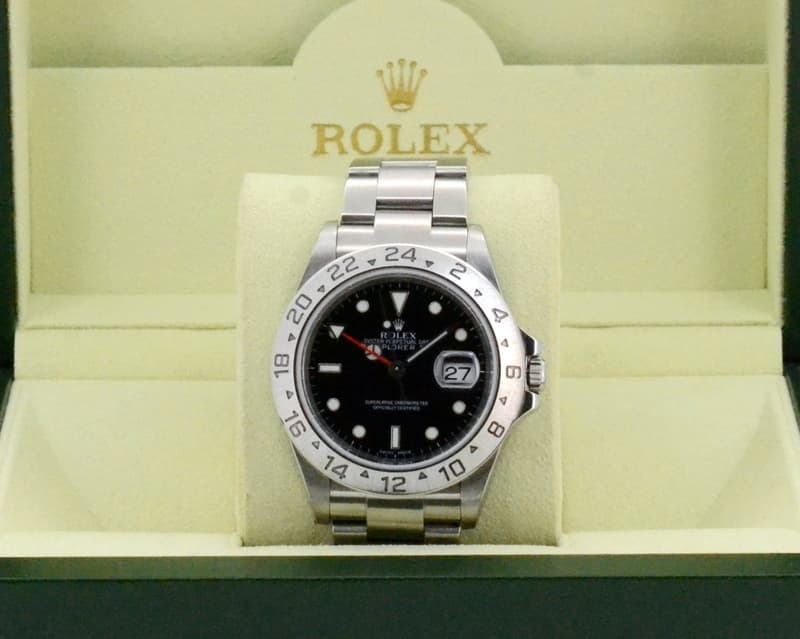 Rolex Explorer II SS Black Dial