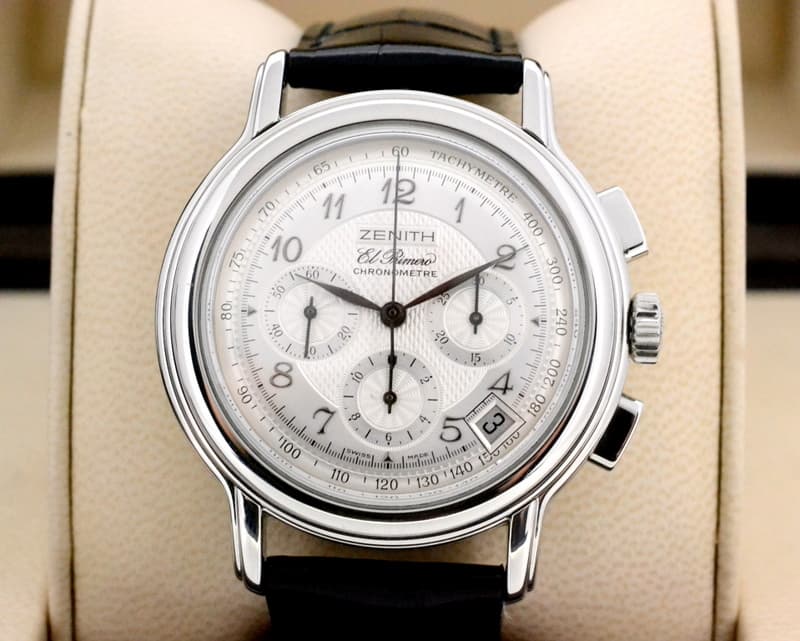 Zenith Chronomaster Chronograph Silver Dial SS