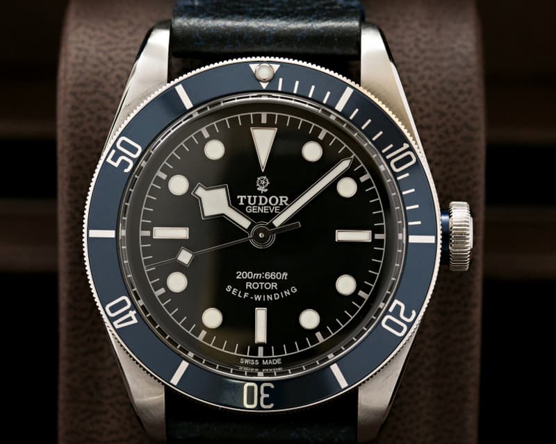 Tudor Tudor Heritage Black Bay SS / Leather
