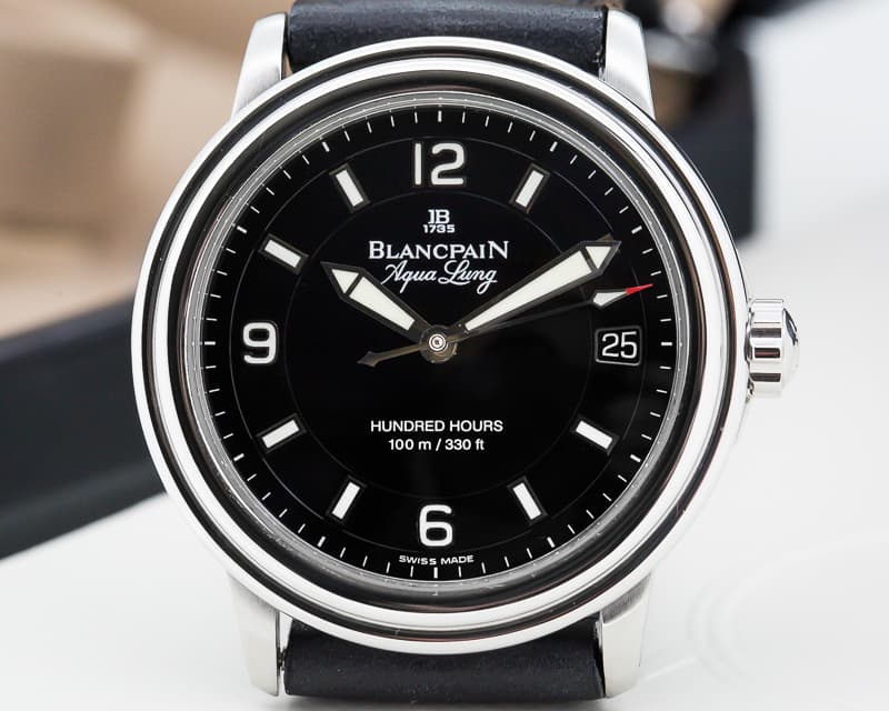 Blancpain Leman Aqualung Ultra Slim Automatic SS / Strap
