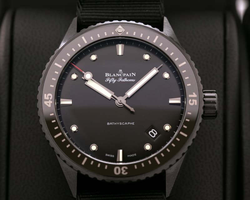 Blancpain Fifty Fathoms Bathyscaphe Cramic
