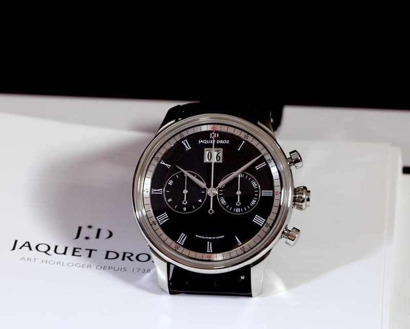 Jaquet Droz Chronograph Grande Date SS / Strap