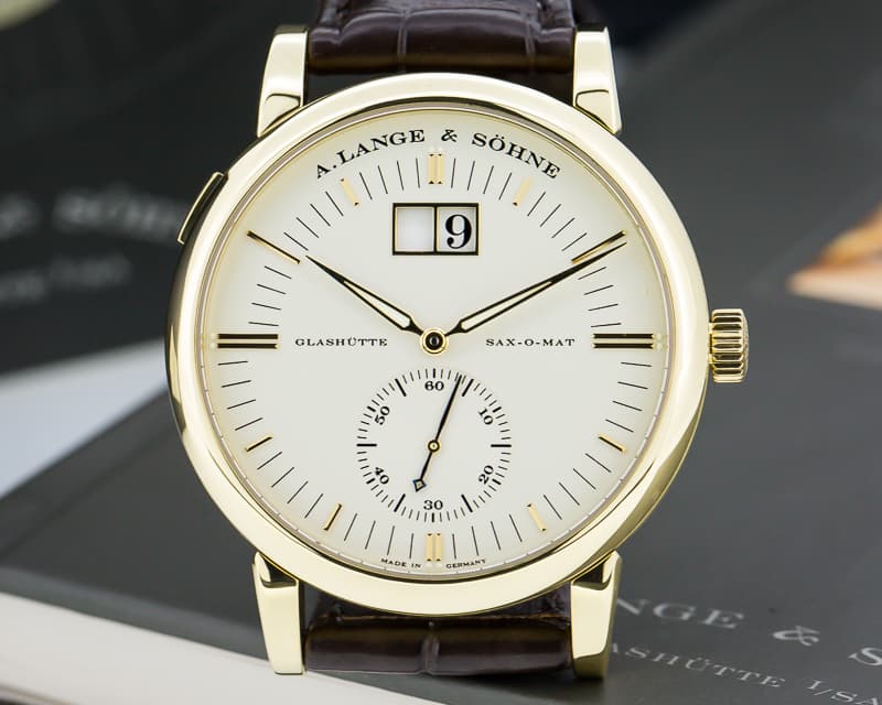 A. Lange and Sohne Grand Langematik Date 18K Yellow Gold