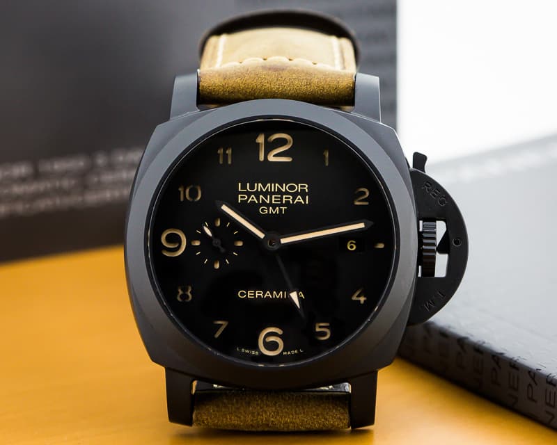 Panerai Luminor 1950 3 Day GMT Black Ceramic