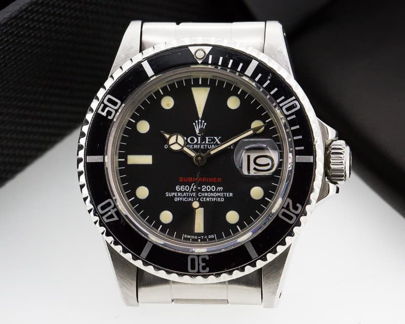 Rolex Vintage RED Submariner MK VI 1973