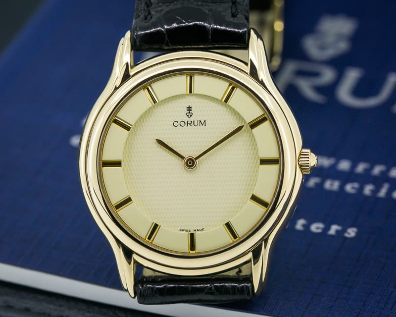 Corum Dune 18k Yellow Gold Curved Case Manual