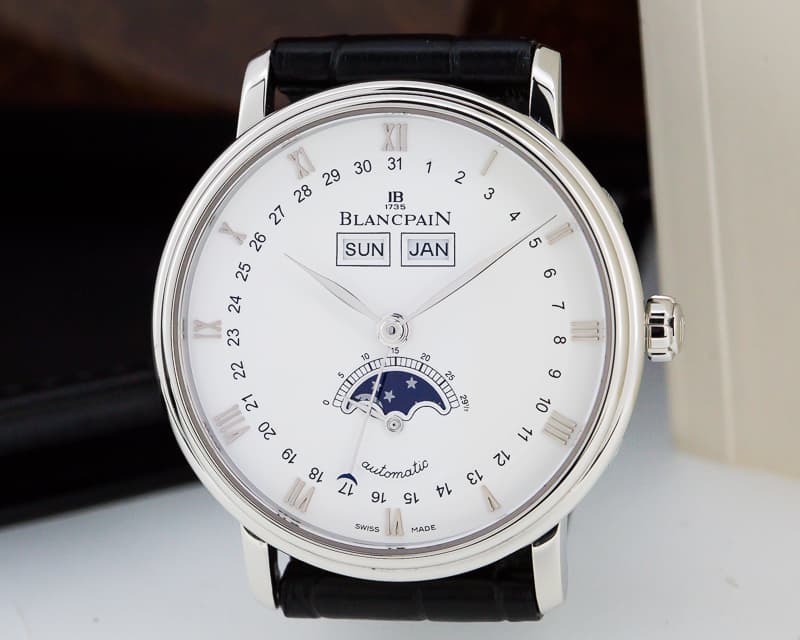 Blancpain Villeret Complete Calendar Moon SS