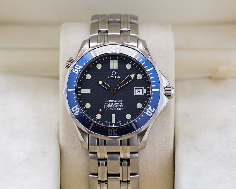 Omega Seamaster Professional Blue Dial SS