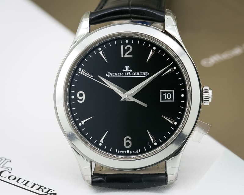 Jaeger LeCoultre Master Control Automatic SS Black Dial NOVELTY