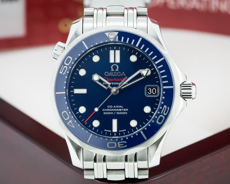 Omega Seamaster Professional Blue Dial Co-Axial SS / SS